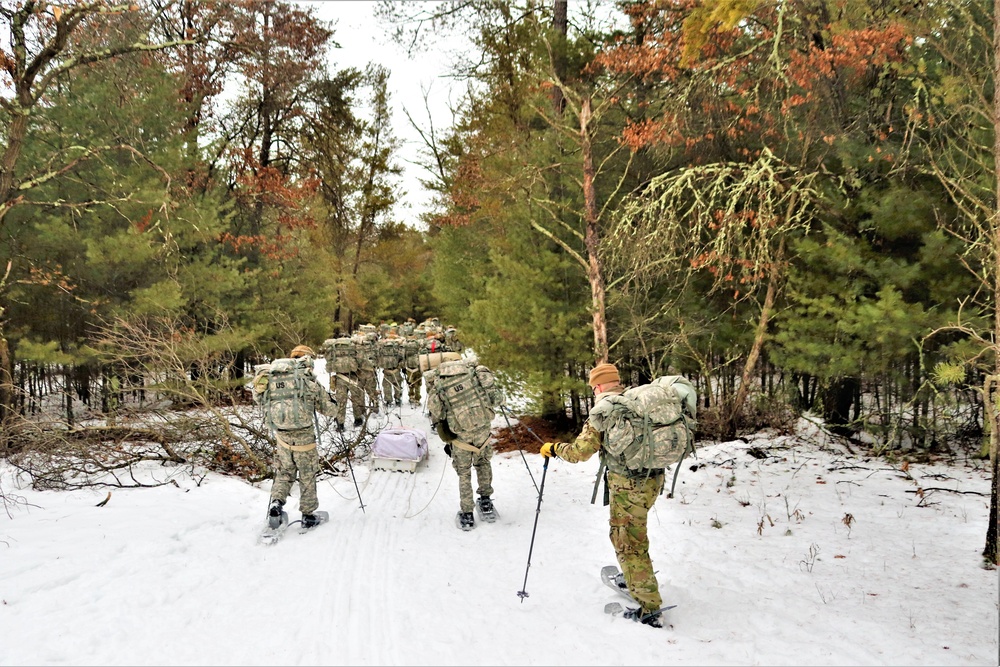 Airmen train in cold-weather operations, tactics, skills at Fort McCoy