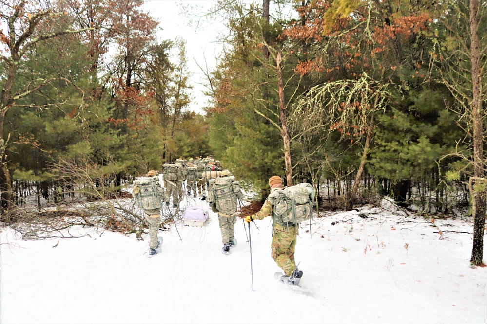 Airmen train in cold-weather operations, tactics, skills at Fort McCoy