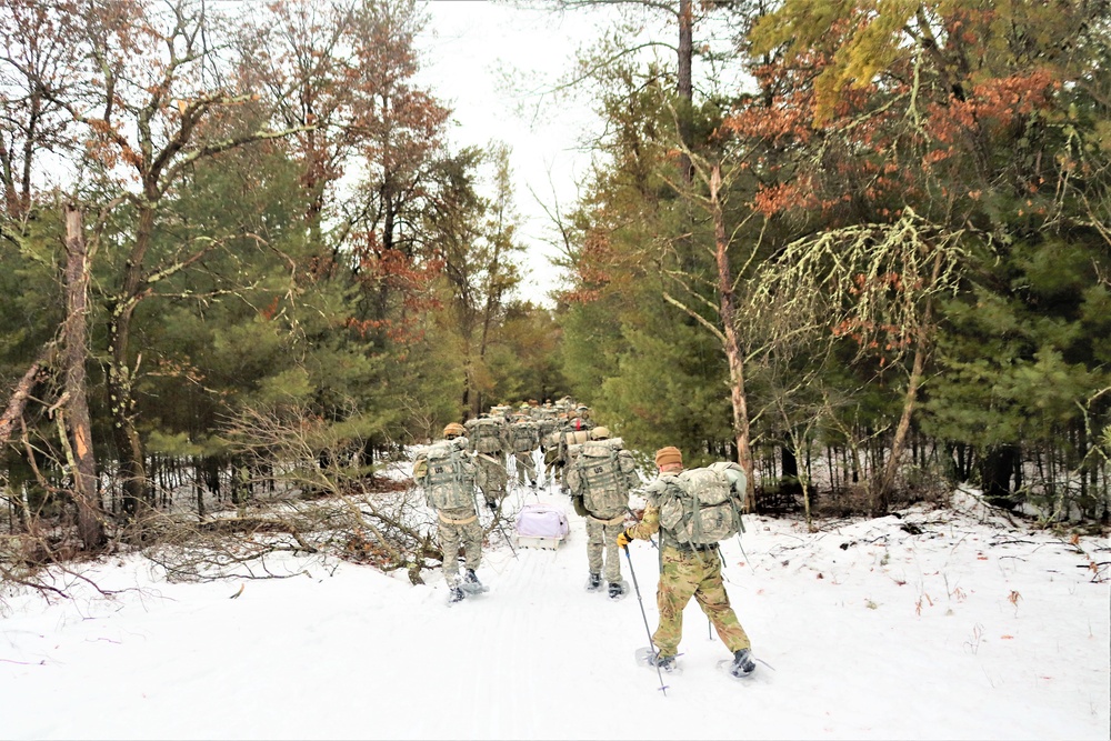 Airmen train in cold-weather operations, tactics, skills at Fort McCoy