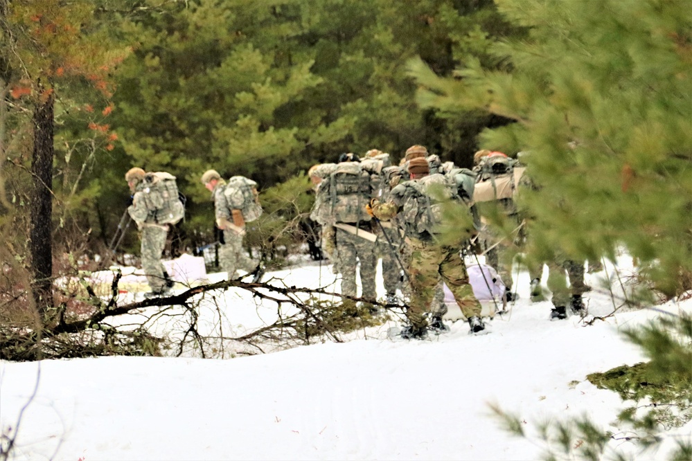 Airmen train in cold-weather operations, tactics, skills at Fort McCoy