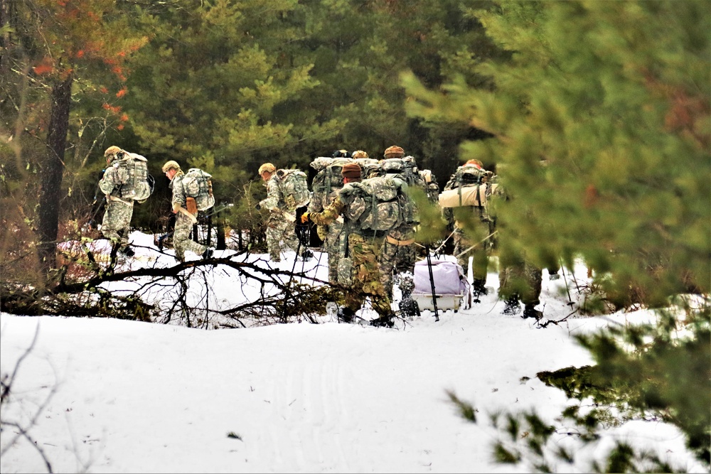 Airmen train in cold-weather operations, tactics, skills at Fort McCoy