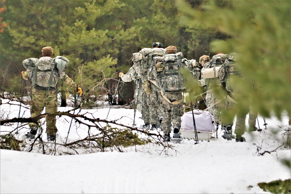 Airmen train in cold-weather operations, tactics, skills at Fort McCoy