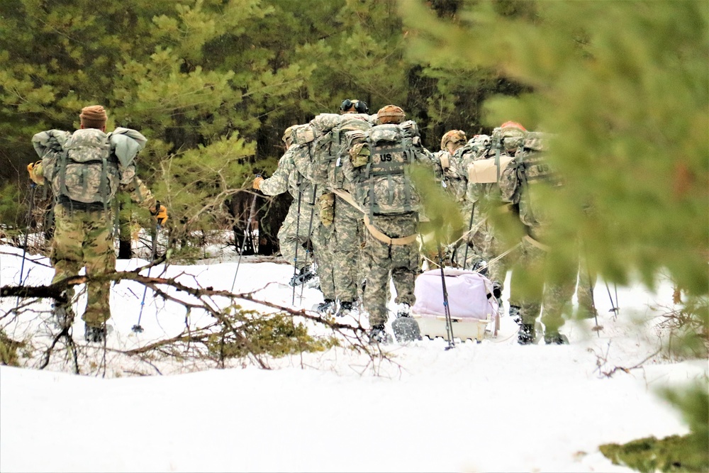 Airmen train in cold-weather operations, tactics, skills at Fort McCoy