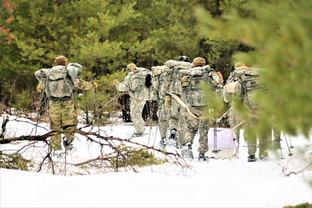 Airmen train in cold-weather operations, tactics, skills at Fort McCoy