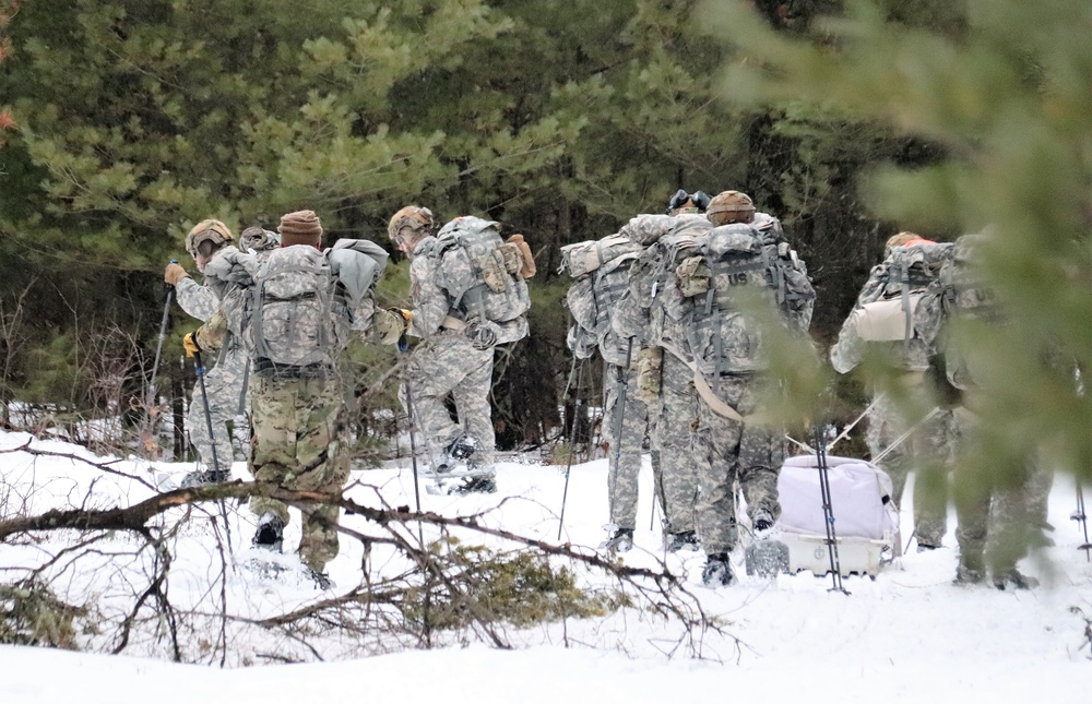 Airmen train in cold-weather operations, tactics, skills at Fort McCoy