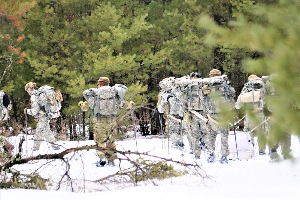 Airmen train in cold-weather operations, tactics, skills at Fort McCoy