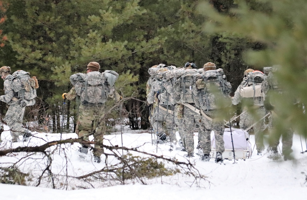 Airmen train in cold-weather operations, tactics, skills at Fort McCoy