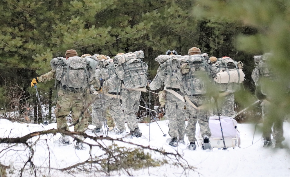 Airmen train in cold-weather operations, tactics, skills at Fort McCoy