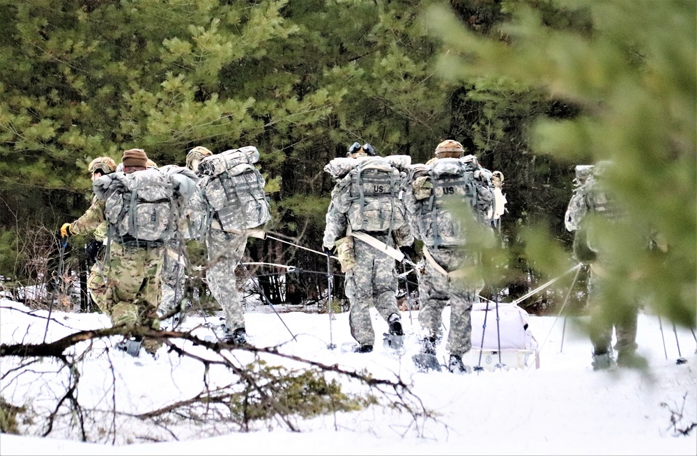 Airmen train in cold-weather operations, tactics, skills at Fort McCoy