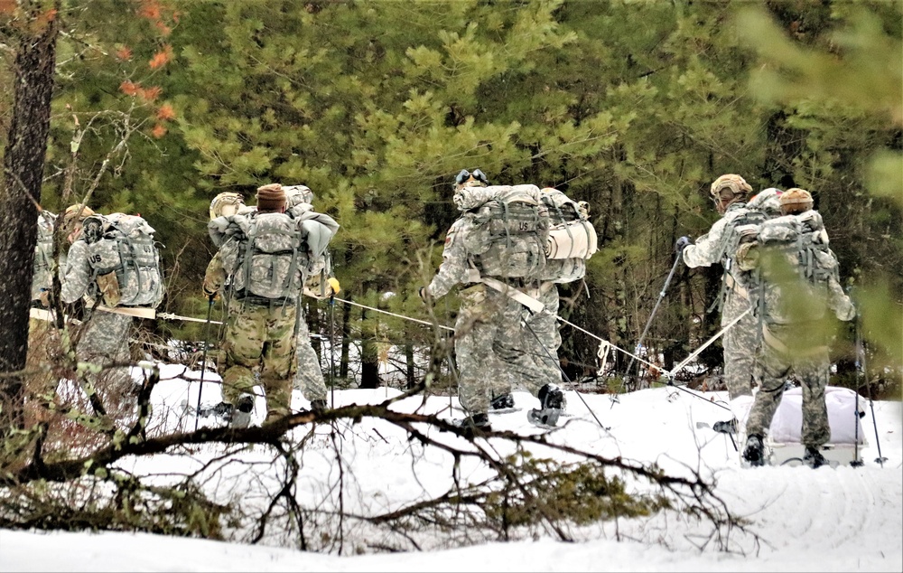 Airmen train in cold-weather operations, tactics, skills at Fort McCoy