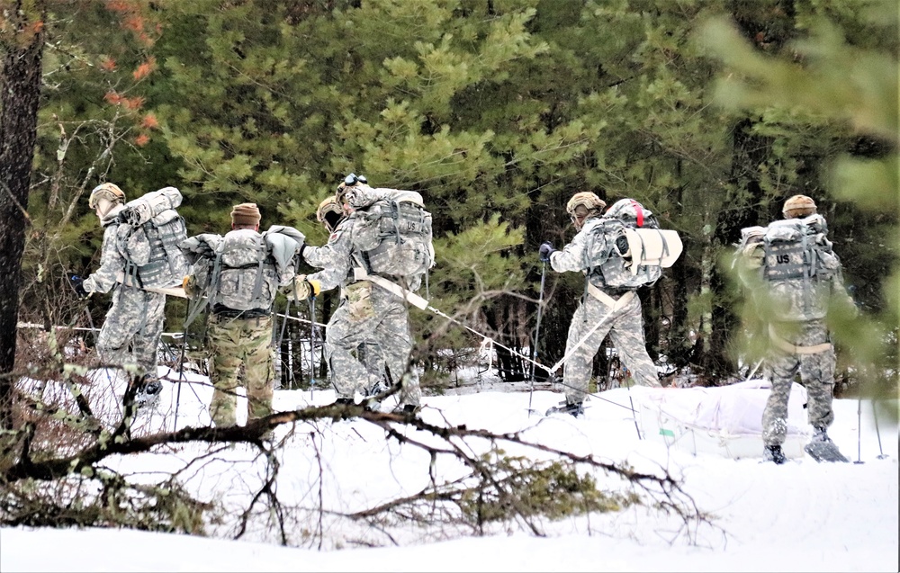 Airmen train in cold-weather operations, tactics, skills at Fort McCoy