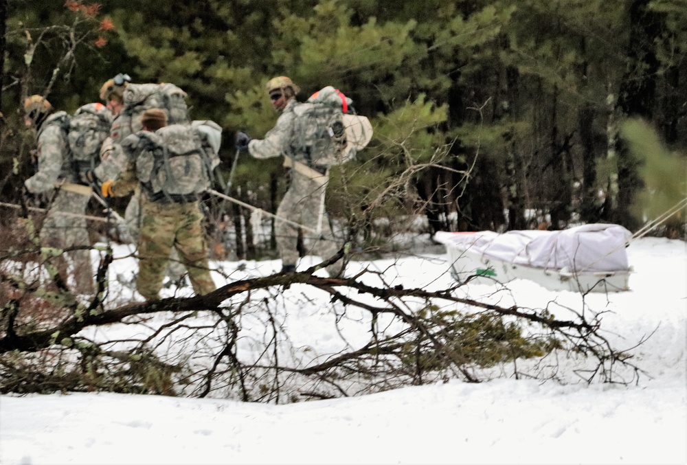 Airmen train in cold-weather operations, tactics, skills at Fort McCoy