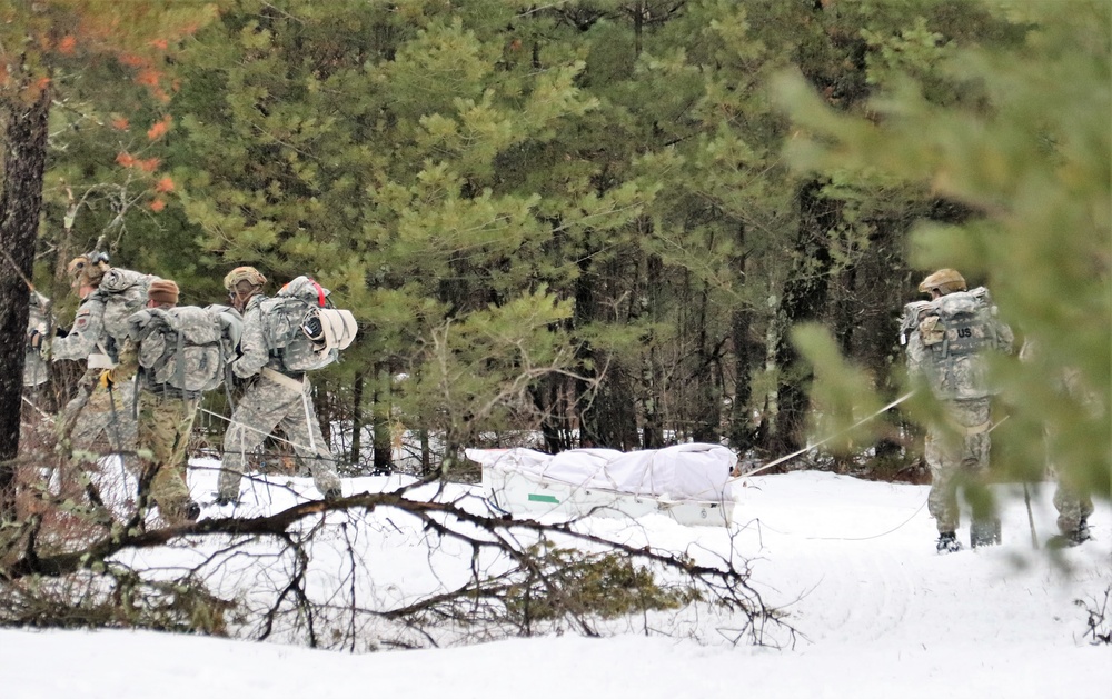 Airmen train in cold-weather operations, tactics, skills at Fort McCoy