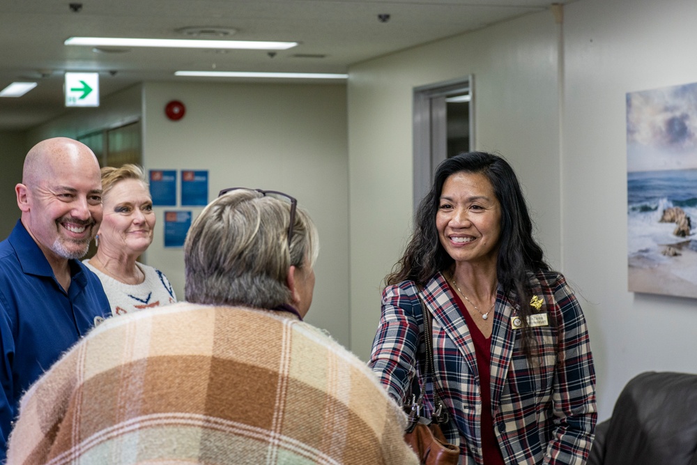 Ombudsman-at-Large visits Marine Corps Air Station Iwakuni