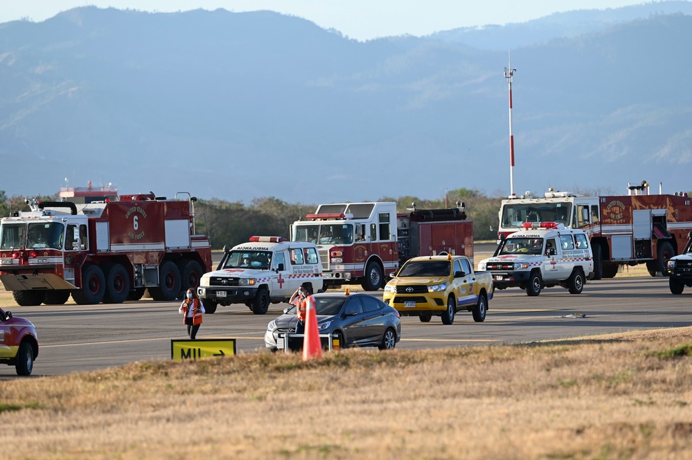 612th ABS assist with mass casualty exercise