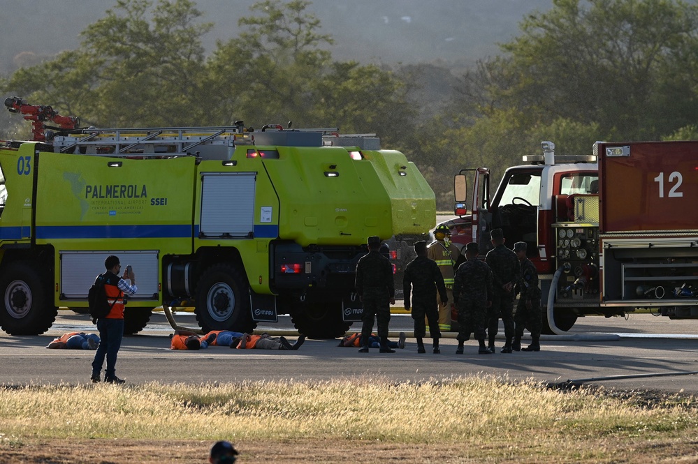 612th ABS assist with mass casualty exercise