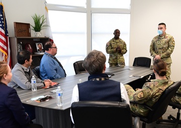 California Sen. David Min visits JFTB