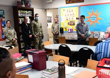 California Sen. David Min visits JFTB