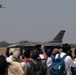 F-16 Demo team performs during Aero India 23