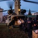 U.S. Army CH-47 Chinook delivers humanitarian aid supplies to Türkiye