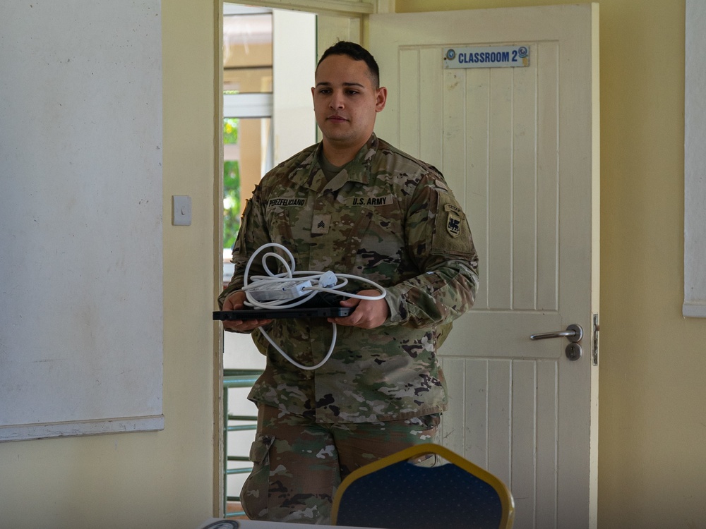 G6 prepares for the Justified Accord 2023 Staff Officer course in Nairobi