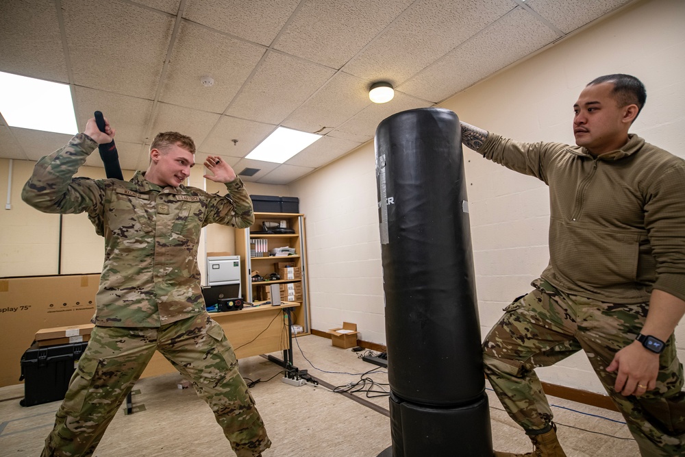 Pathfinder Defenders sharpen combative skills