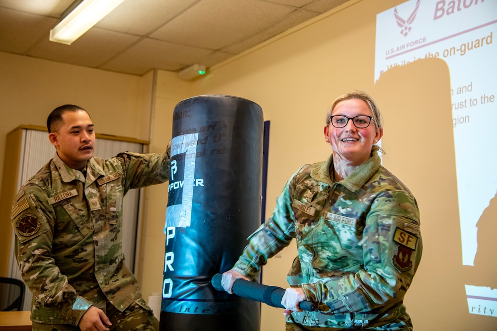 Pathfinder Defenders sharpen combative skills