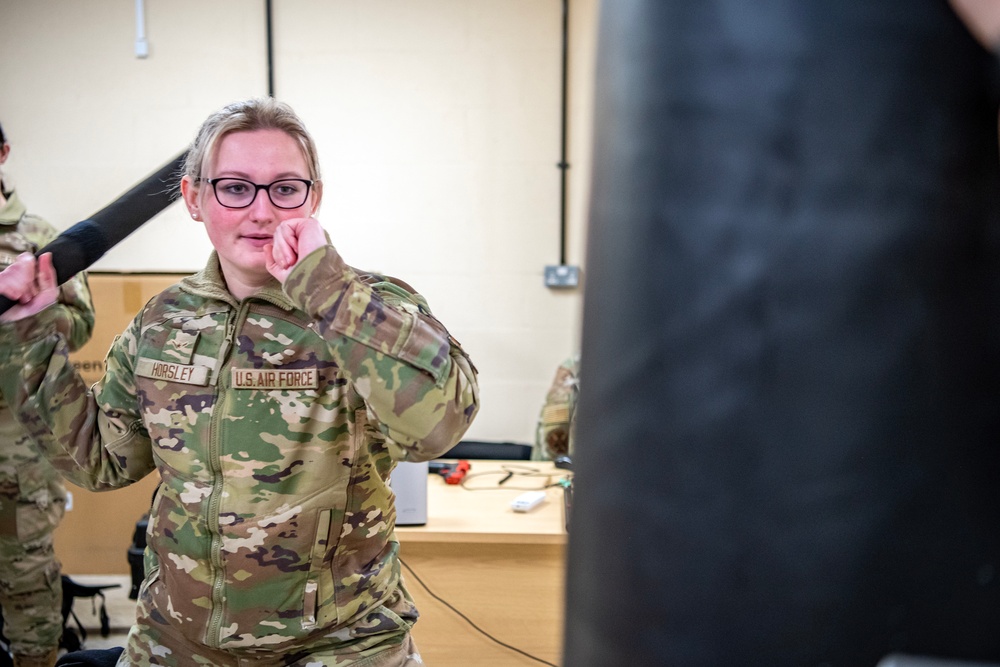 Pathfinder Defenders sharpen combative skills