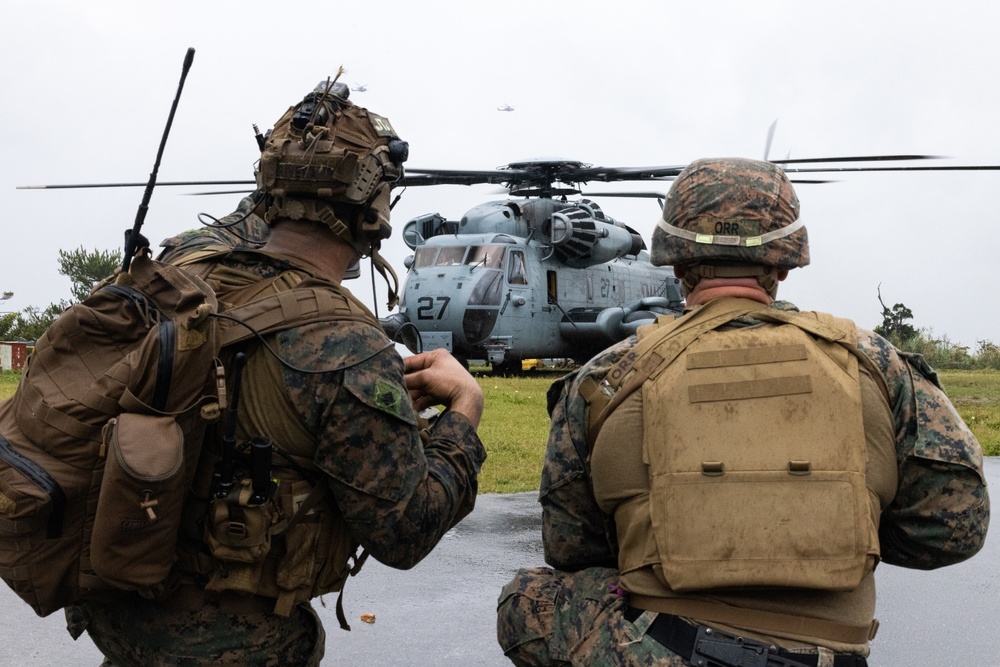 Jungle Warfare Exercise 23 Air Insertion