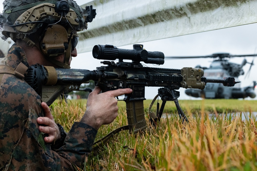 Jungle Warfare Exercise 23 Air Insertion