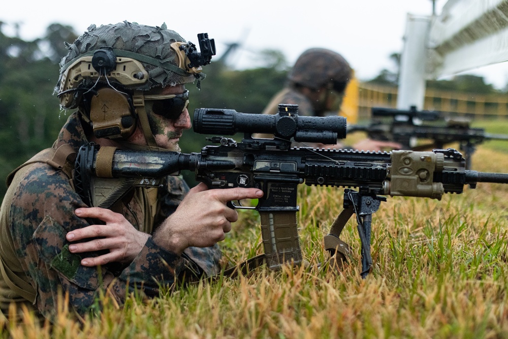 Jungle Warfare Exercise 23 Air Insertion