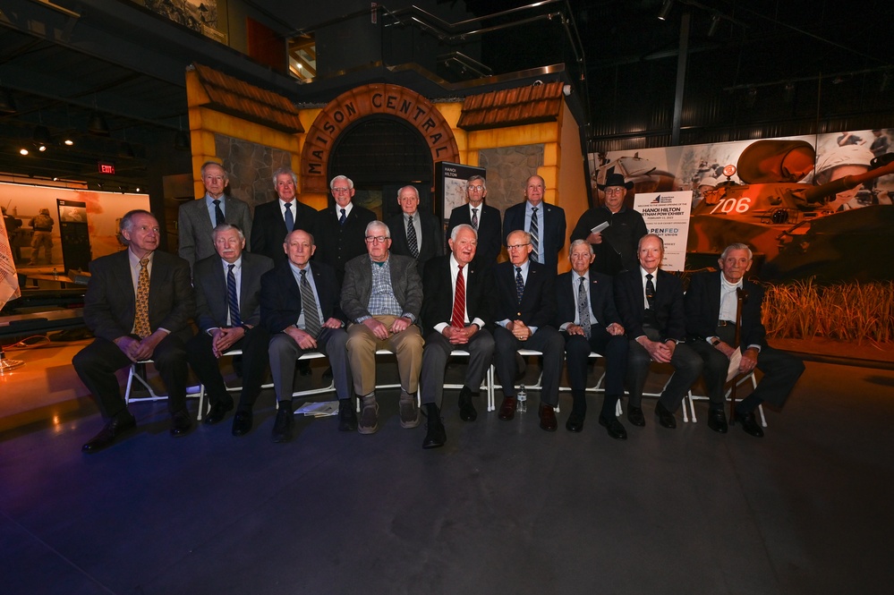 Former Prisoners of War attend Hanoi Hilton Vietnam exhibit grand opening