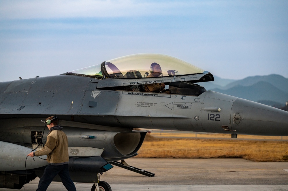 Osan Airmen train day and night at Daegu
