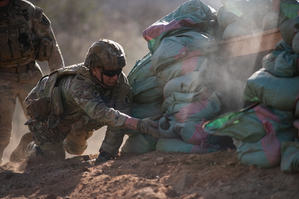 173rd Airborne Brigade grenade validation at Justified Accord