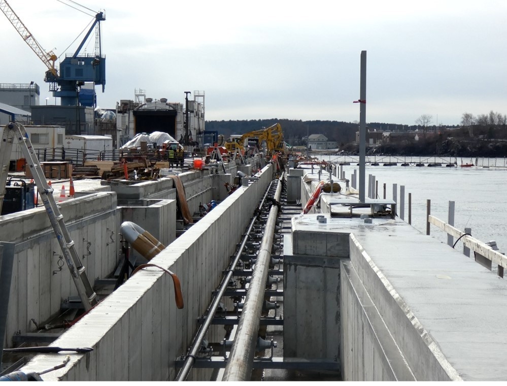 Berth 6 at Dry Dock #2 on Portsmouth Naval Shipyard Gets a Facelift!