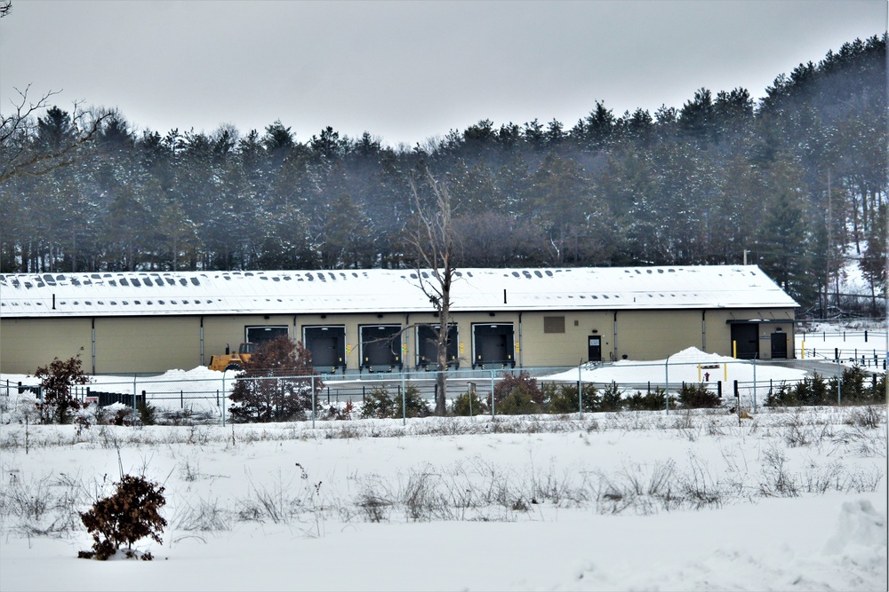 Shipping, receiving, mail freight facility at Fort McCoy