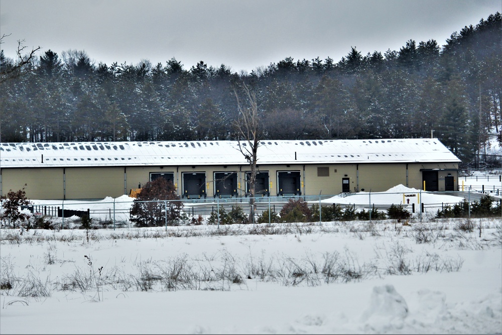 Shipping, receiving, mail freight facility at Fort McCoy
