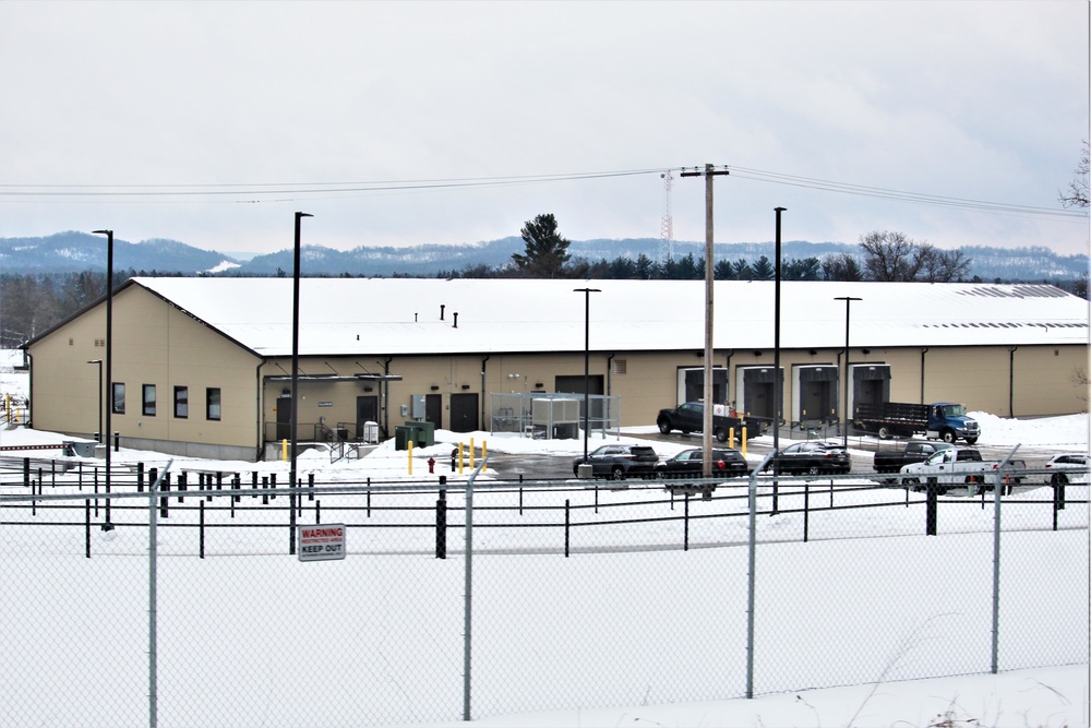 Shipping, receiving, mail freight facility at Fort McCoy