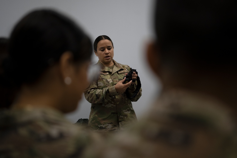 Tactical Combat Casualty Care - All Service Members training at the 156th Wing