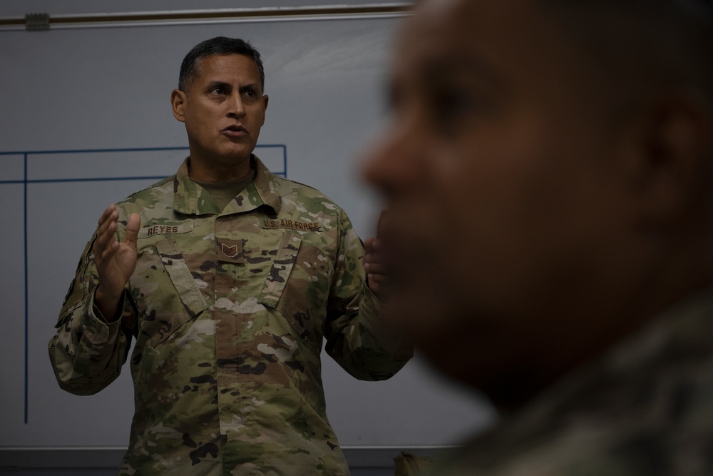 Tactical Combat Casualty Care - All Service Members training at the 156th Wing