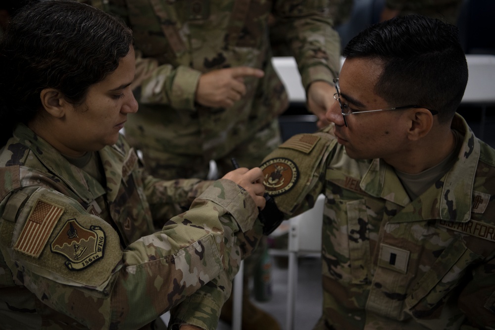 Tactical Combat Casualty Care - All Service Members training at the 156th Wing