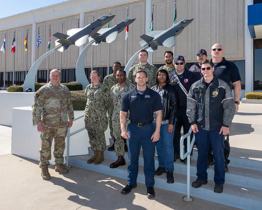 Lockheed Martin Hosts Tour for NAS JRB Fort Worth Response Crews