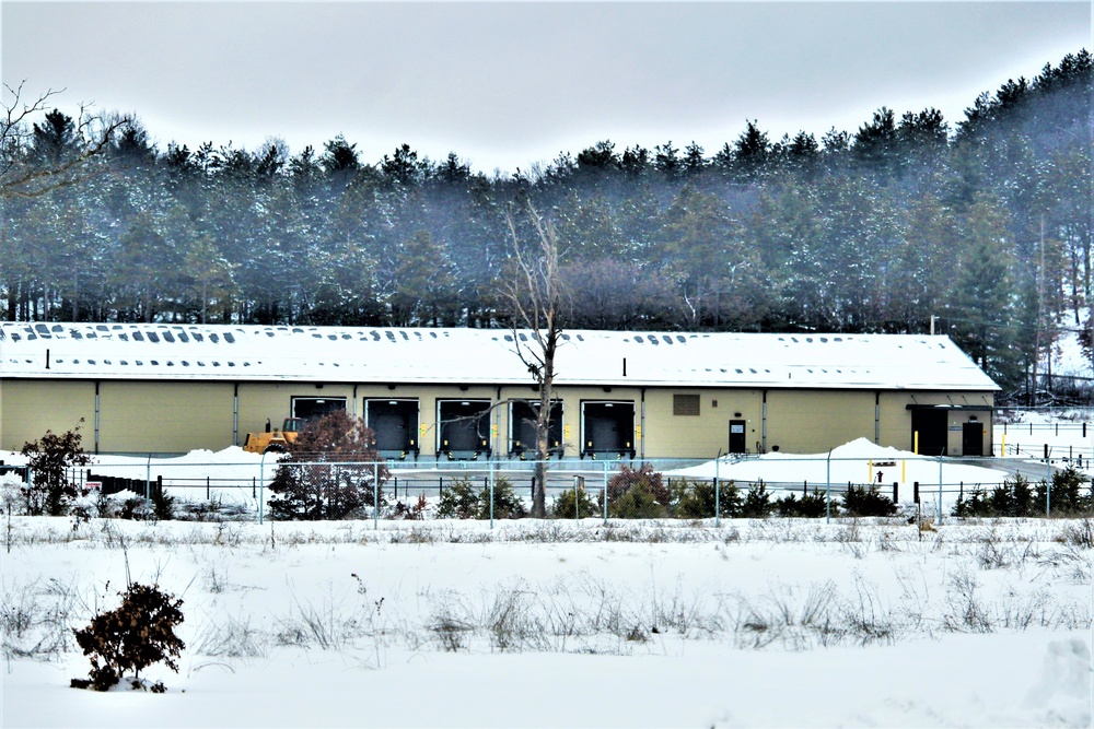 Shipping, receiving, mail freight facility at Fort McCoy