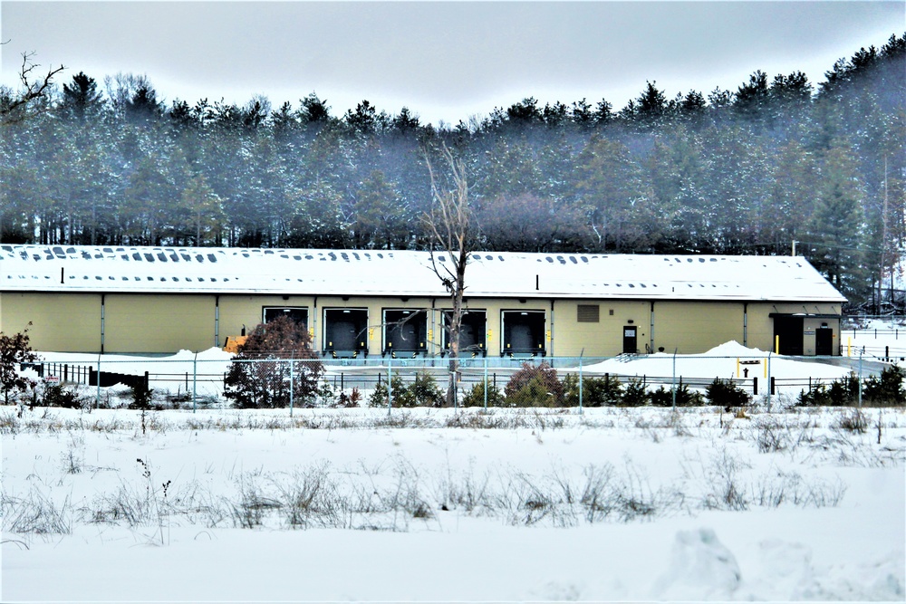 Shipping, receiving, mail freight facility at Fort McCoy