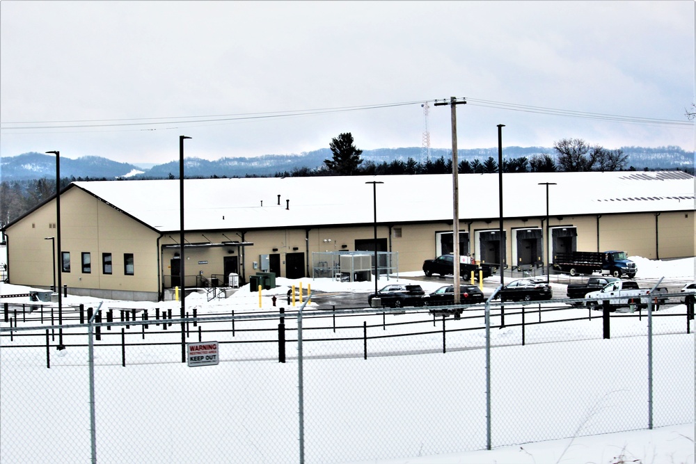 Shipping, receiving, mail freight facility at Fort McCoy