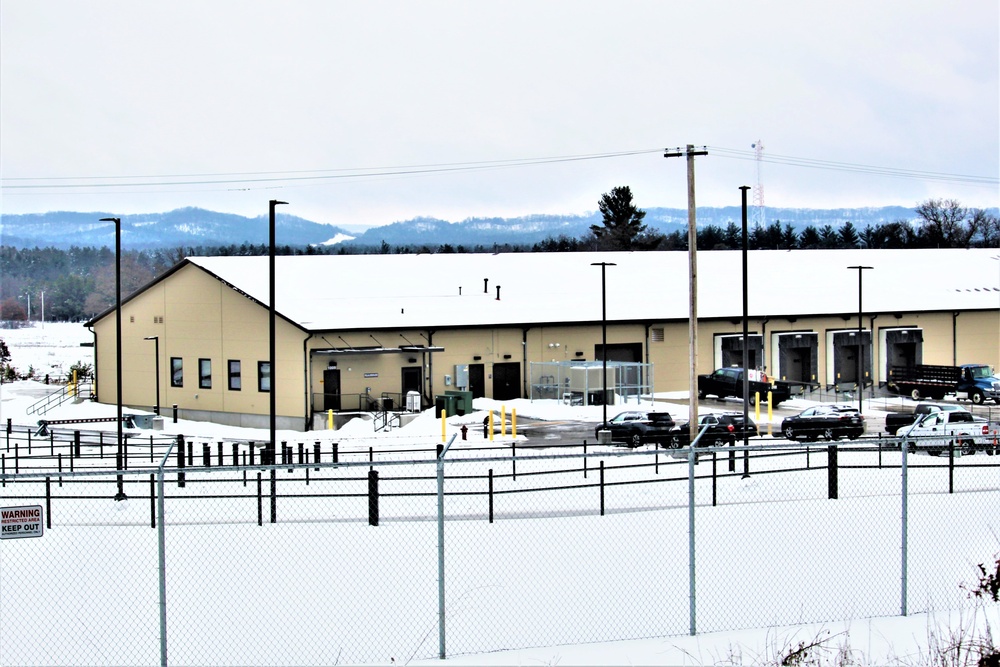 Shipping, receiving, mail freight facility at Fort McCoy