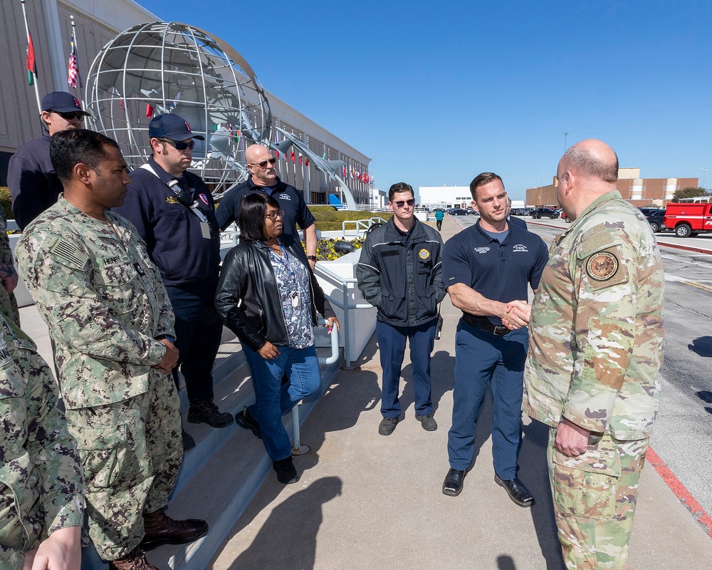 Lockheed Martin Hosts Tour for NAS JRB Fort Worth Response Crews