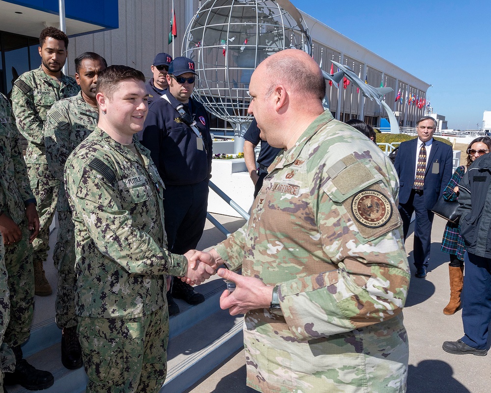 Lockheed Martin Hosts Tour for NAS JRB Fort Worth Response Crews