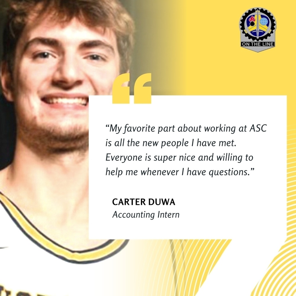 #WorkforceWednesday Carter Duwa