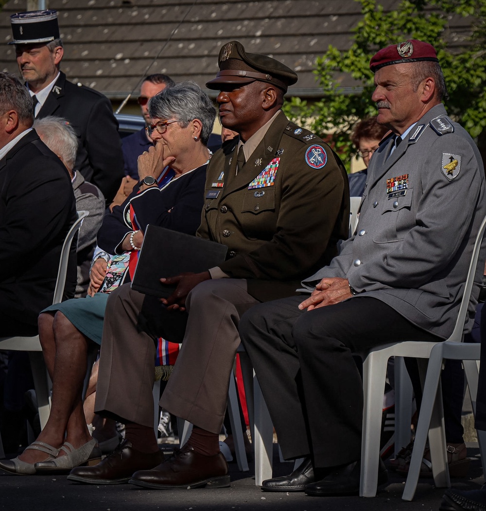 Ceremony held in honor of the men of Easy Company, 506th Parachute Regiment, 101st Airborne Division